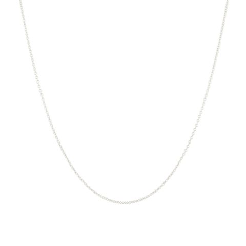 Lux Line | Anchor Chain White Gold | 45 cm