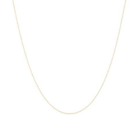 Lux Line | Bead Chain Yellow Gold | 45 cm