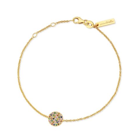 Minitials Æon Bracelet Discodip | 18ct Gold