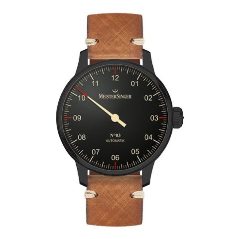 Meistersinger N°03 Black Line AM902BL | 43MM