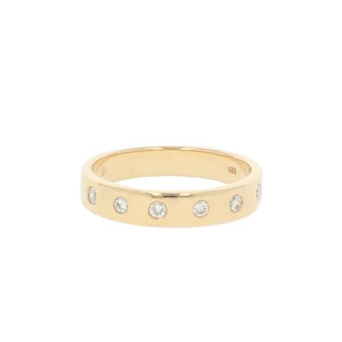 Be | Ring Yellow Gold Alliance| Diamonds