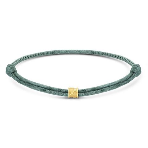 One Benji Satin Bracelet Minitials