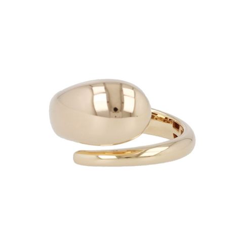 Sundrops | Ring 14 Carat Pink Gold | Drop Wrap