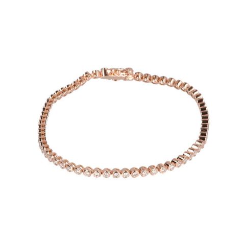 Lux | Tennis Bracelet Pink gold | 69 Diamonds