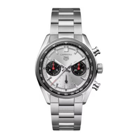 TAG Heuer Carrera Chronograph Silver Steel | 39mm CBS2216.BA0041 