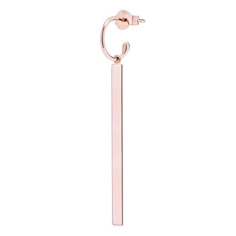 Burato Gioielli | M Wide Line Hoop