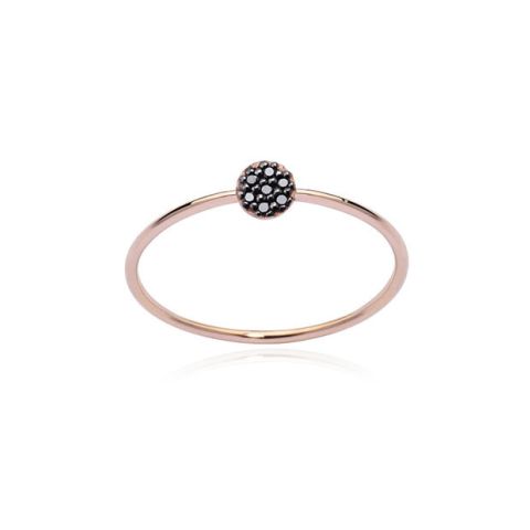 Burato Gioielli | XS Black Diamonds Ring
