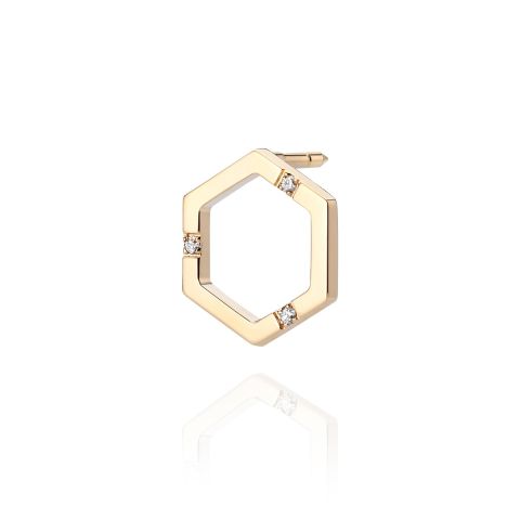 Burato Gioielli | Amuleto Yellow Gold Pin BU01YG