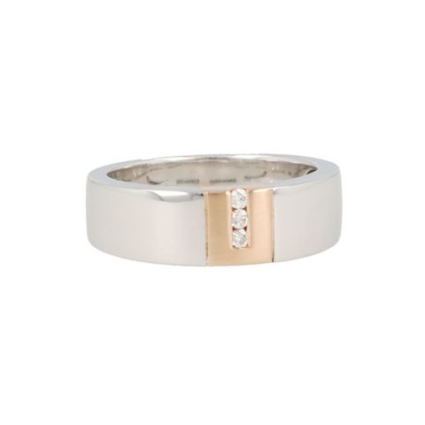 Be | Ring Bicolor | Diamonds