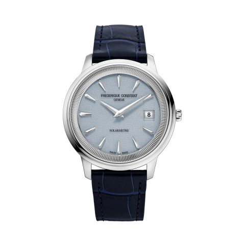 Frederique Constant Moneta Solarmetre Blue | 39mm FC-120LB3S6