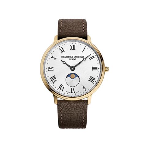 Frederique Constant Slimline Moonphase PVD |39mm FC-206RS3S5