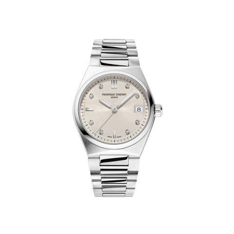 Frederique Constant Highlife Silver/Diamonds Quartz | 31mm FC-240BGD2NH6B