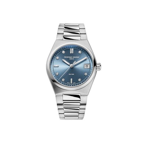 Frederique Constant Highlife Light Blue/Diamonds Quartz | 31mm FC-240LND2NH6B