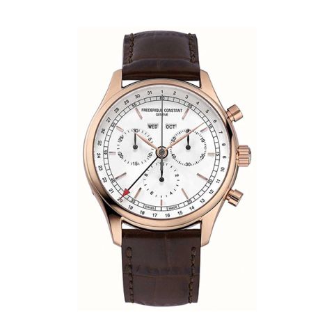 Frederique Constant classics quartz chrono triple calendar | 40mm FC-296SW5B4
