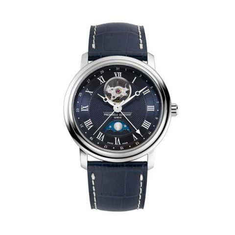 Frederique Constant Classics Moonphase Blue | 40mm FC-335mcnw4p26