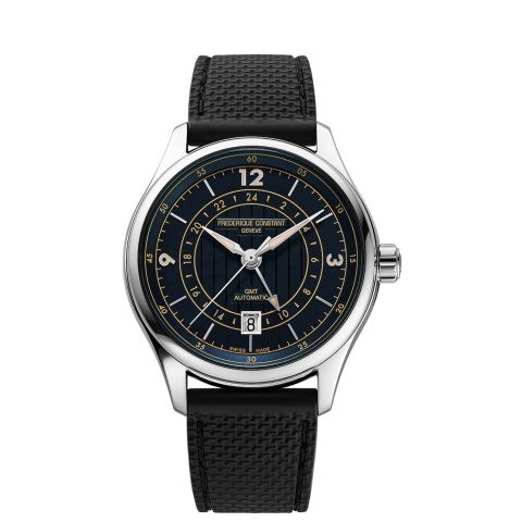 Frederique Constant Runabout GMT blue limited edition 42mm | FC-350RN5B6 | Juwelier van Willegen