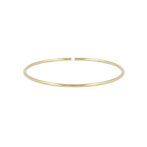 Dot | Yellow Gold | Bangle 2 mm