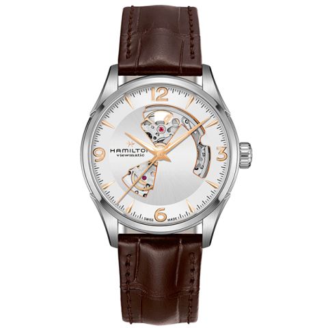 Hamilton Jazzmaster Open Heart White | 42mm H32705551