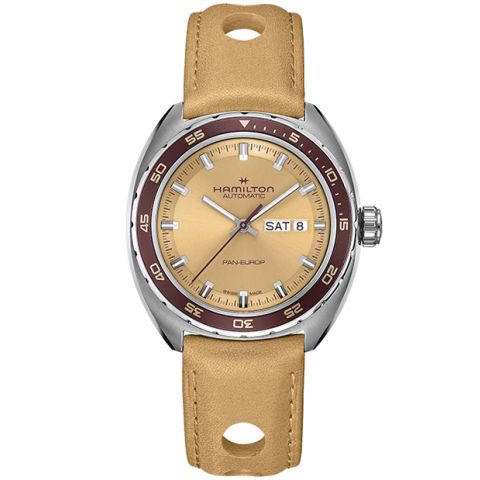 Hamilton American Classic Pan Europe Day Date Beige AUTO | 42MM | H35435820