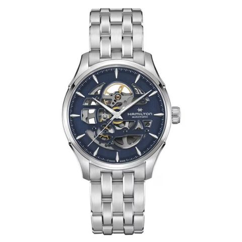 Hamilton Jazzmaster Skeleton Blue steel | 40mm H42535141