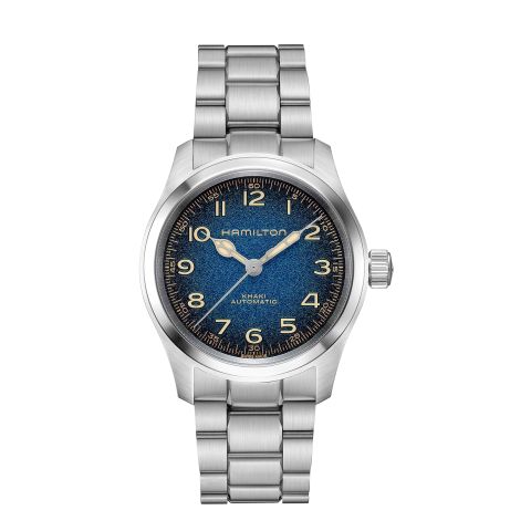 Hamilton Khaki Field Murph Blue Steel Bracelet | 38mm
