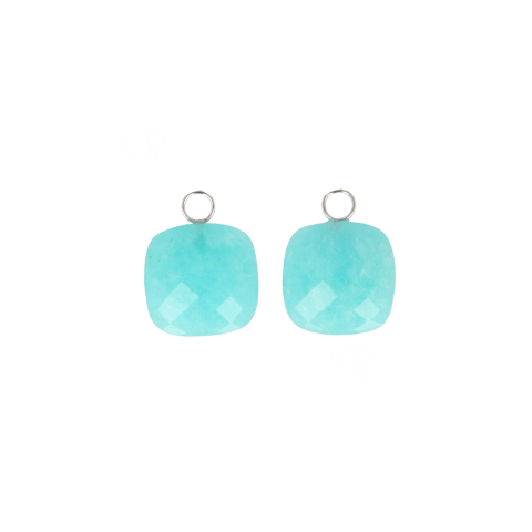 Varivello Pendants | Amazonite | 13 x 13 mm
