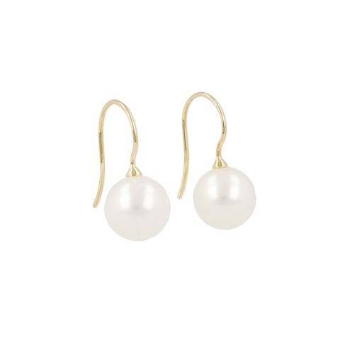 Sundrops | Earrings Yellow Gold | Pearl