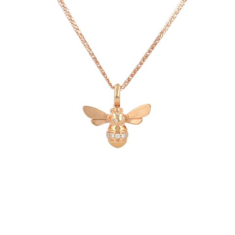 KEK | Pendant Pink Gold | Bee