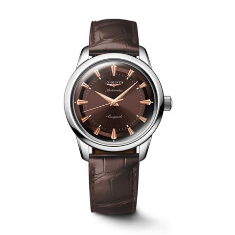 Longines Conquest Heritage Brown | 38mm L1.649.4.62.2