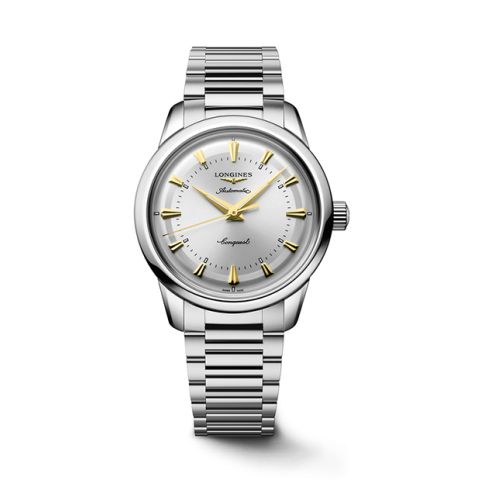 Longines Conquest Heritage Silver Steel | 38mm L1.649.4.72.6