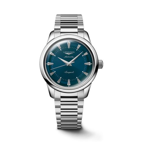 Longines Conquest Heritage Blue Steel | 38mm L1.649.4.92.6