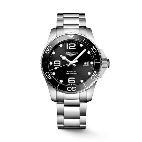 Longines Hydroconquest Black | 39mm L3.780.4.56.6