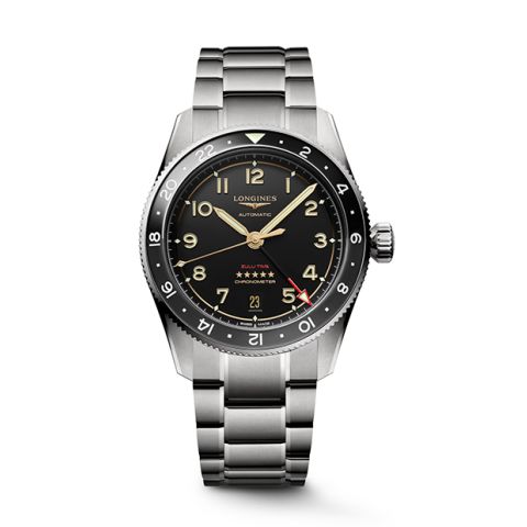 Longines Spirit Black/Titanium | 39mm L3.802.1.53.6