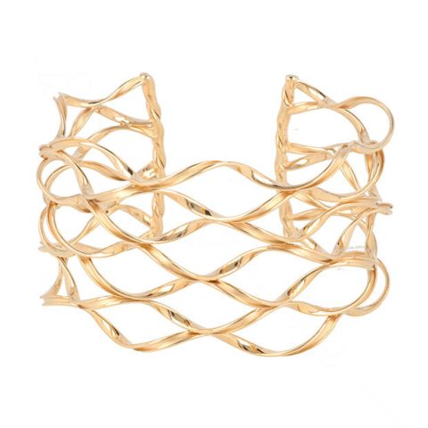 Dot | Bracelet 14 Carat Yellow gold | Wires