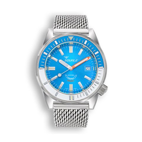 Squale matic Light Blue Milanaise | 44mm MATICXSE.ME22
