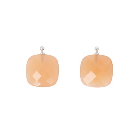 Varivello Pendants | Orange Moonstone | 13 x 13 mm