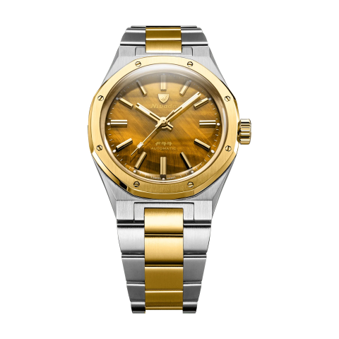 Nivada Grenchen F77 Tiger Eye/ Bicolor 68033A77