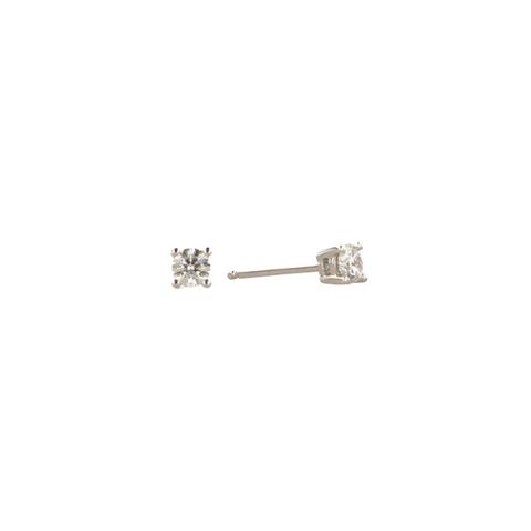 W | Diamond Ear studs White Gold | 0.40ct