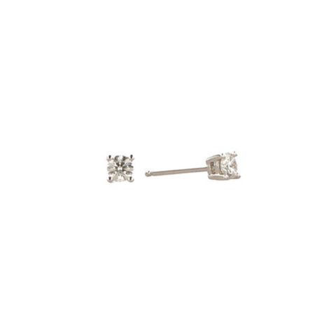 W | Diamond Ear studs White Gold | 0.60ct