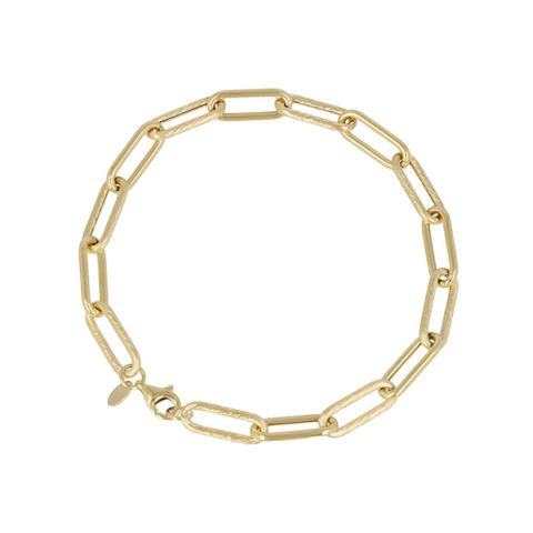 Dot | Bracelet 14 Carat Yellow Gold | Fantasy Closed Forever