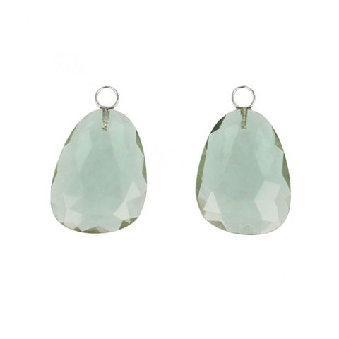 Varivello Pendants | Green Quartz | 20 x 15 mm