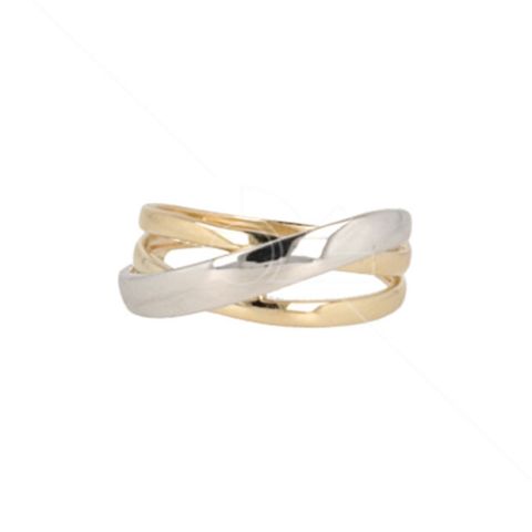 Dot | Ring Bicolor | 14 carat
