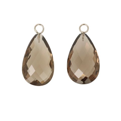 Varivello Pendants | Smoky Quartz | 23 x 15 mm