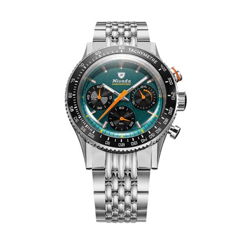 Nivada Grenchen Chronoking MecaQuartz Racing Green 870451Q04