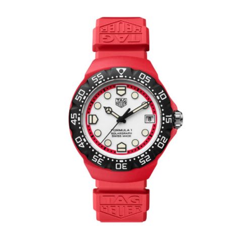 TAG Heuer Formula 1 RED/Rubber Solargraph | 38MM WBY1161.FT8086