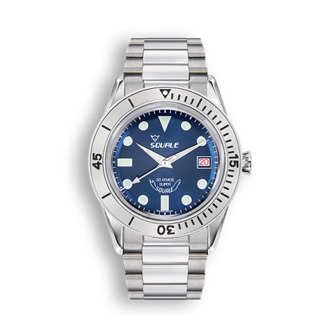 Squale | Sub-39 SuperBlue Bracelet | 40mm SUB-39RD.BR22