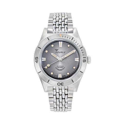 Super-Squale | Sunray Grey Bracelet | 38mm SUPERSSG.AC 