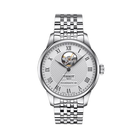 Tissot Le Locle Automatic OpenHeart Silver/Steel | 39.3mm T006.407.11.033.02