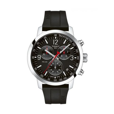Tissot PRC 200 Chronograph Black | 43MM