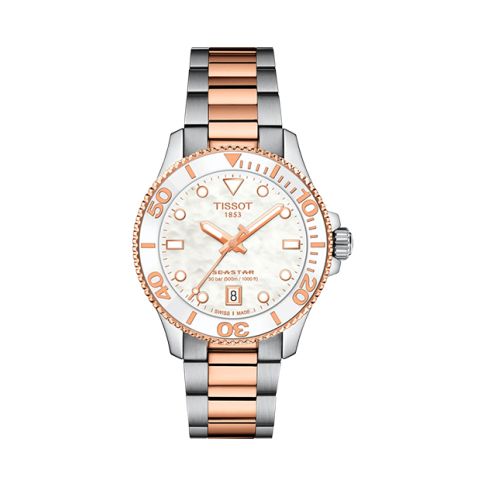 Tissot Seastar 1000 Two tone | 36mm T120.210.22.111.00